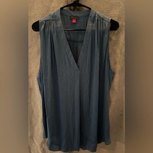 Vince Camuto Women's Sleeveless Blue Top 2X